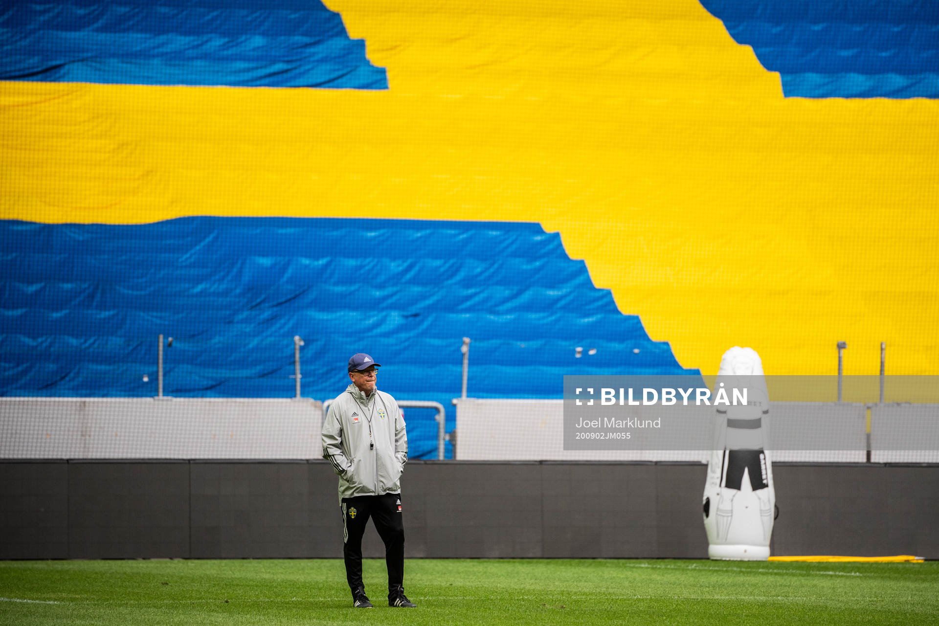 Janne Andersson, head coach of the Swedish national