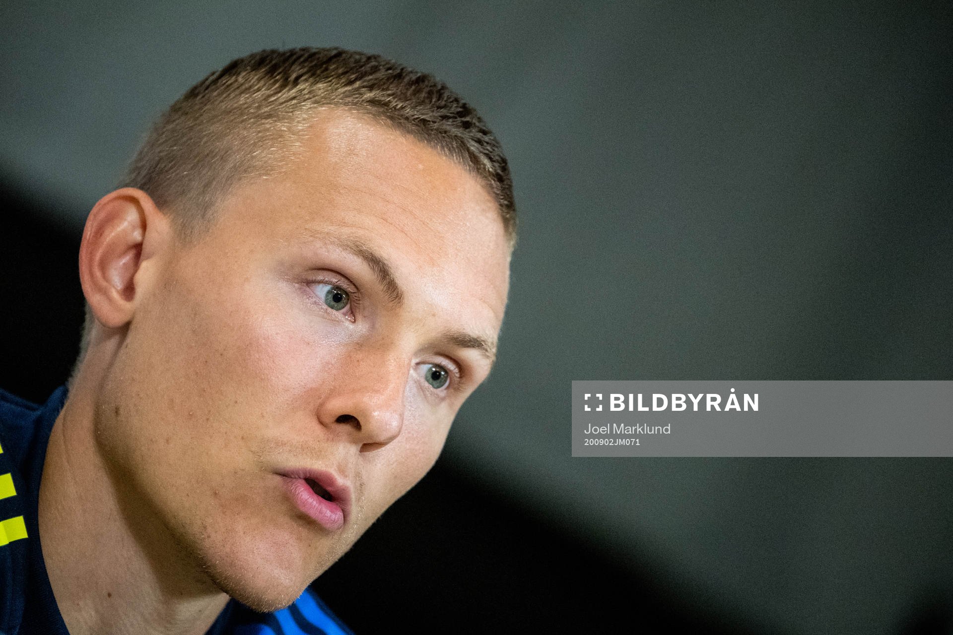 Ludwig Augustinsson of the Swedish national football team