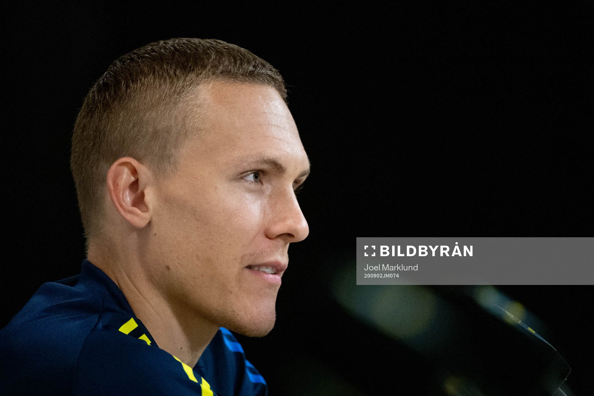 Ludwig Augustinsson of the Swedish national football team
