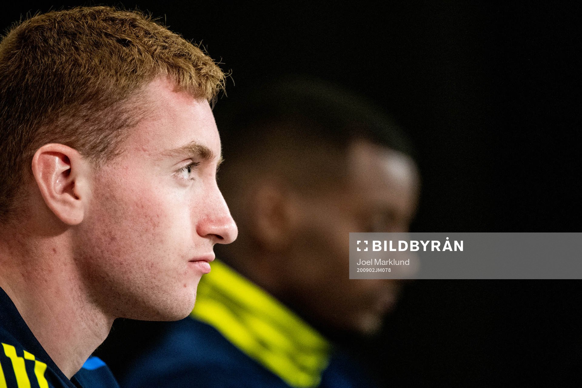 Dejan Kulusevski of the Swedish national football team