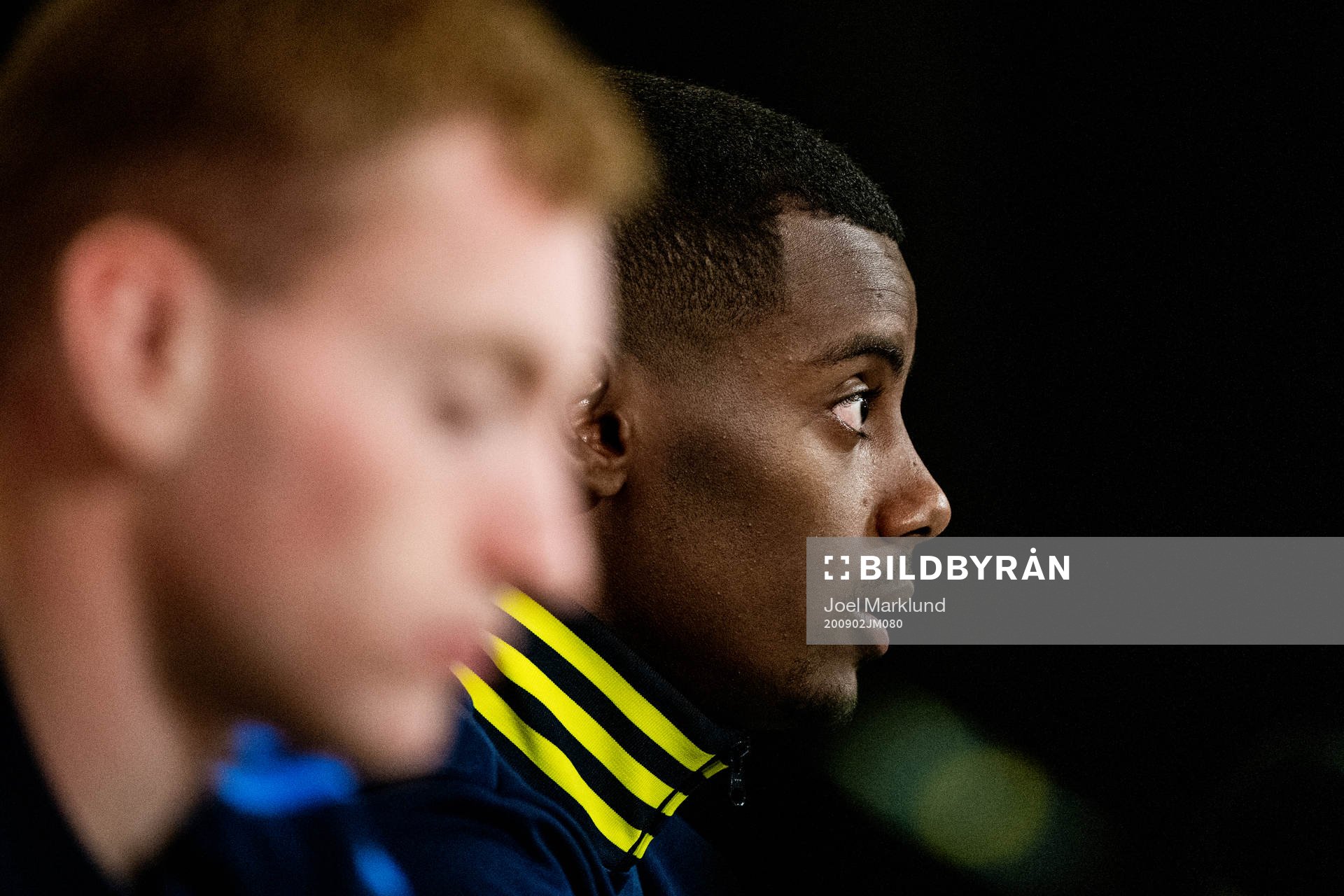 Alexander Isak of the Swedish national football team