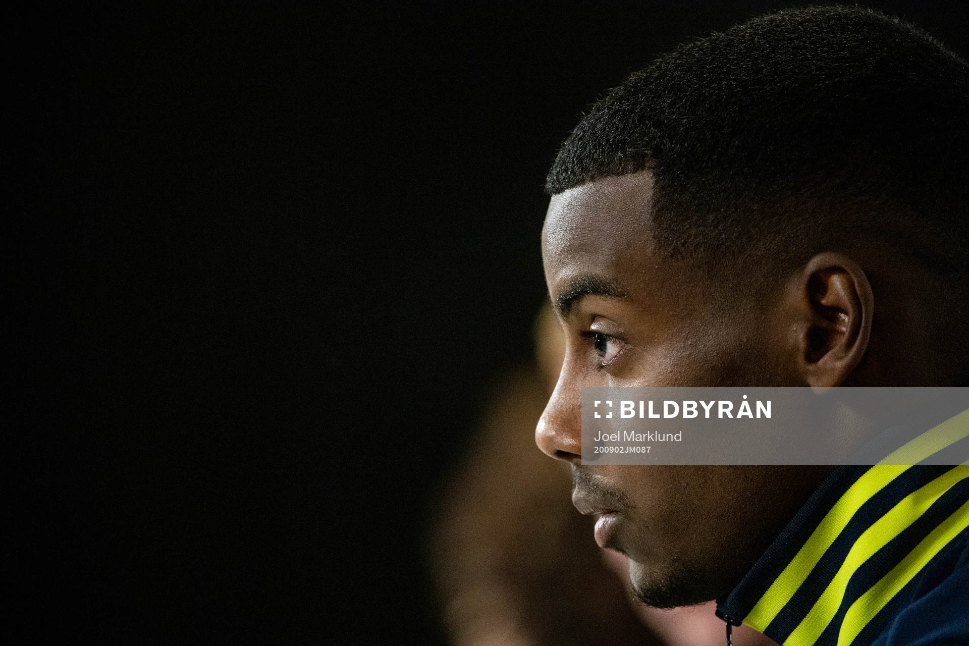 Alexander Isak of the Swedish national football team