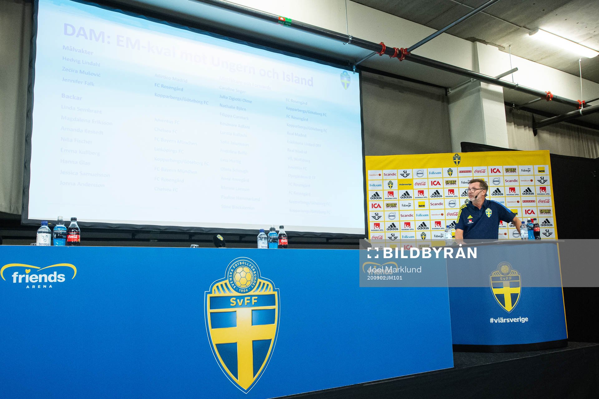 Förbundskapten Peter Gerhardsson