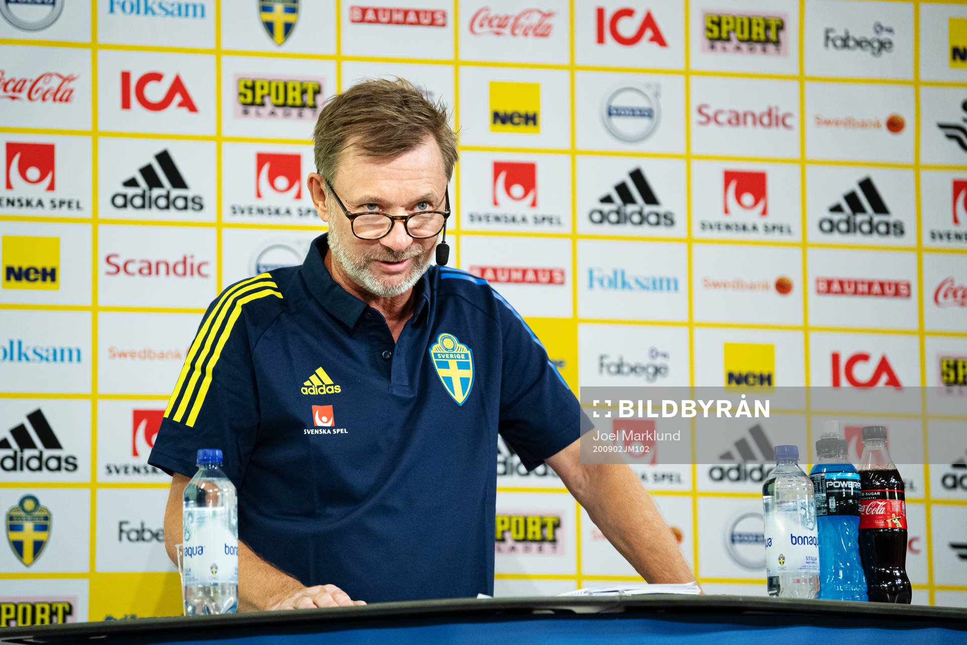 Förbundskapten Peter Gerhardsson