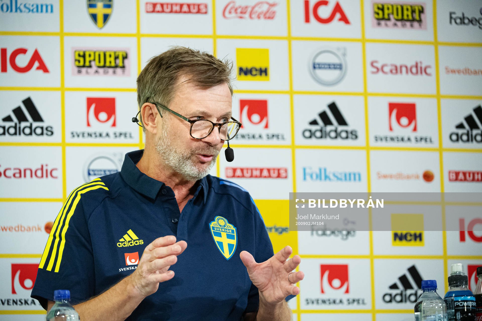 Förbundskapten Peter Gerhardsson