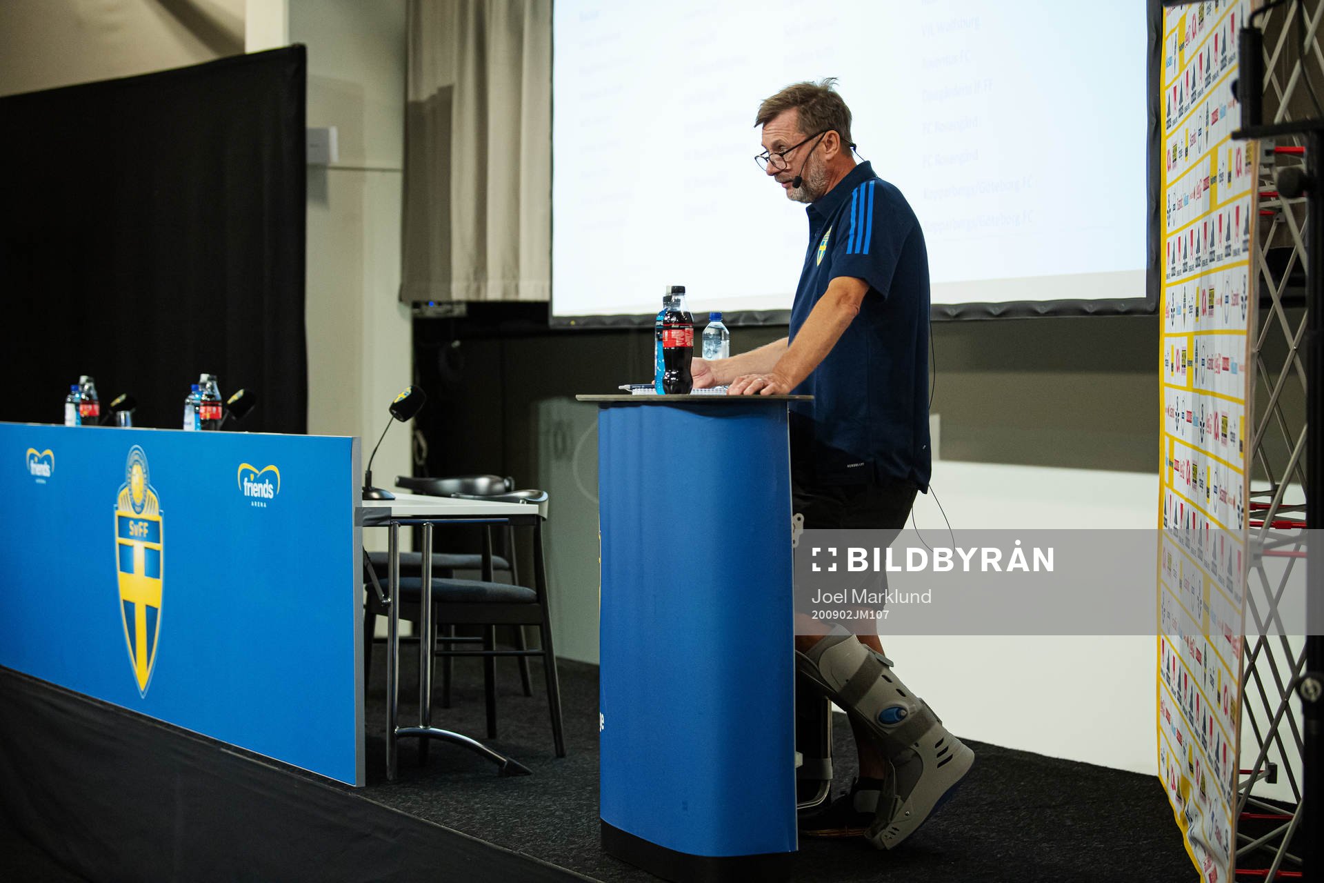 Förbundskapten Peter Gerhardsson