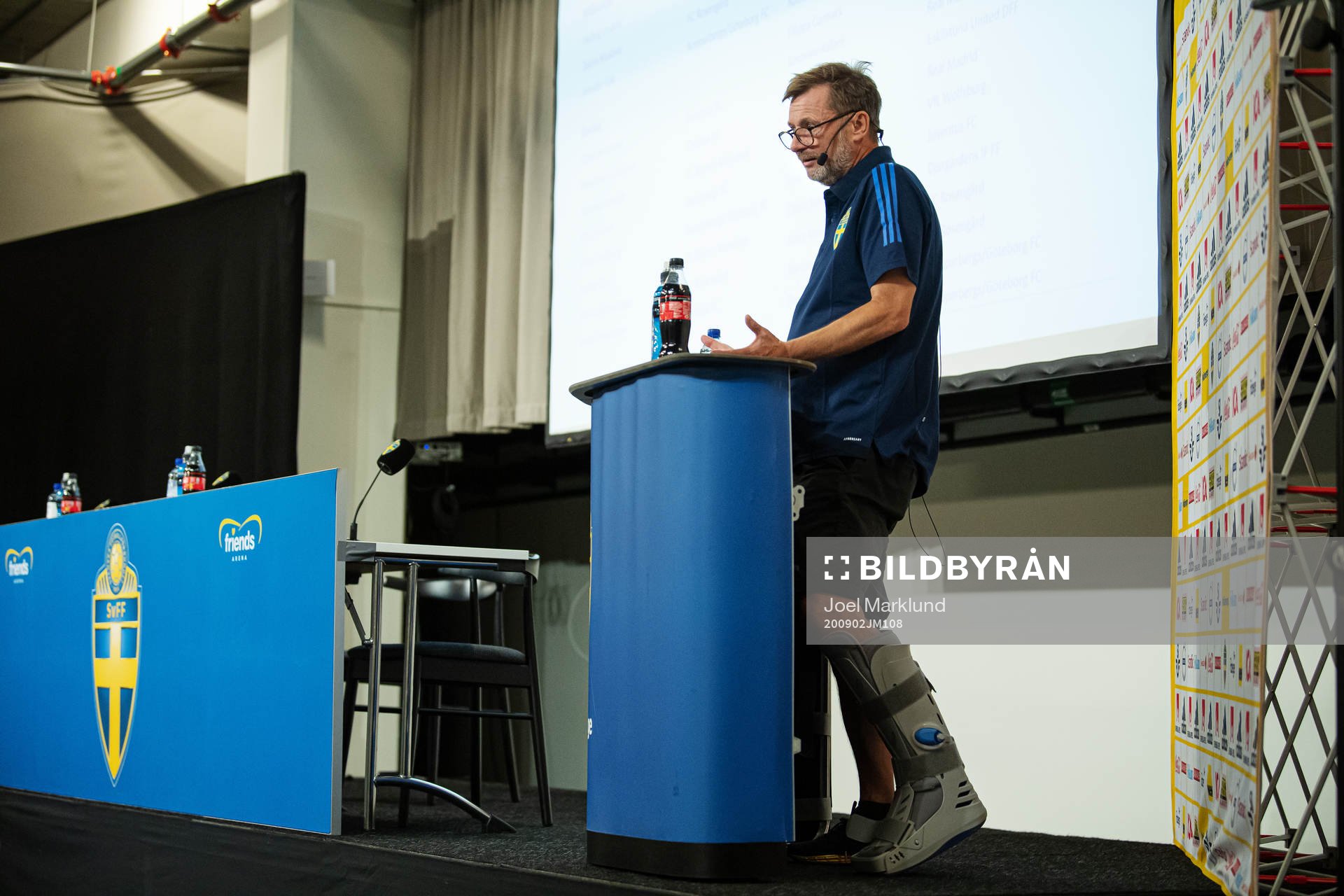 Förbundskapten Peter Gerhardsson