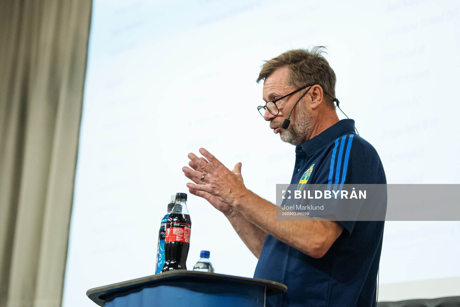 Förbundskapten Peter Gerhardsson