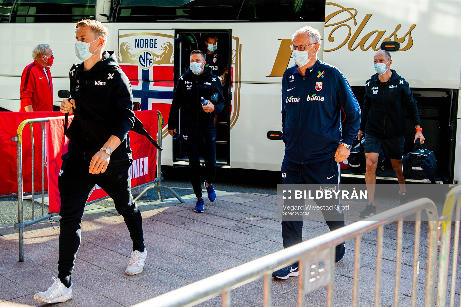 Lars Lagerbäck, head coach of Norway