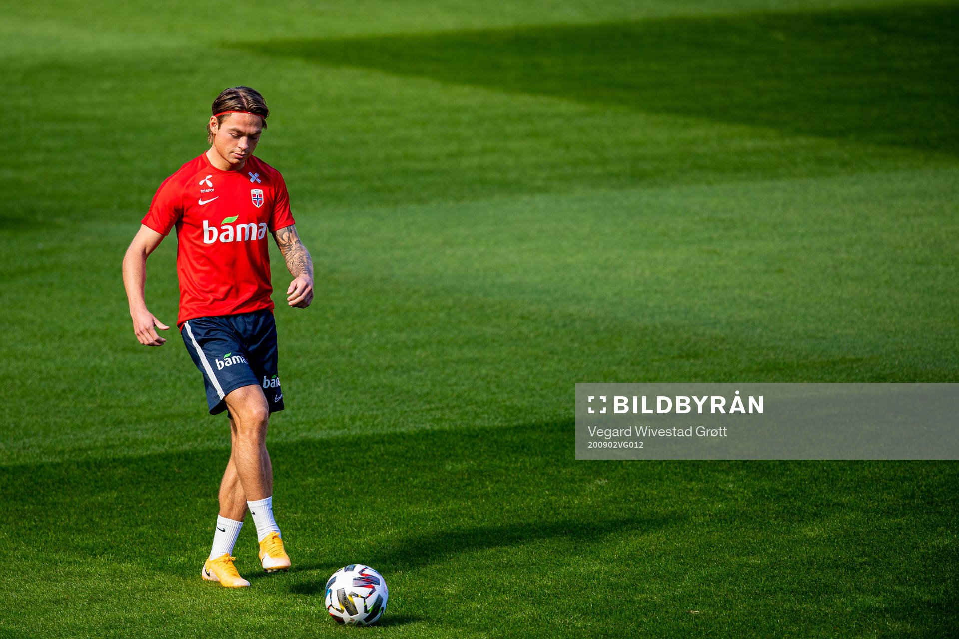 Patrick Berg of the Norwegian national football team