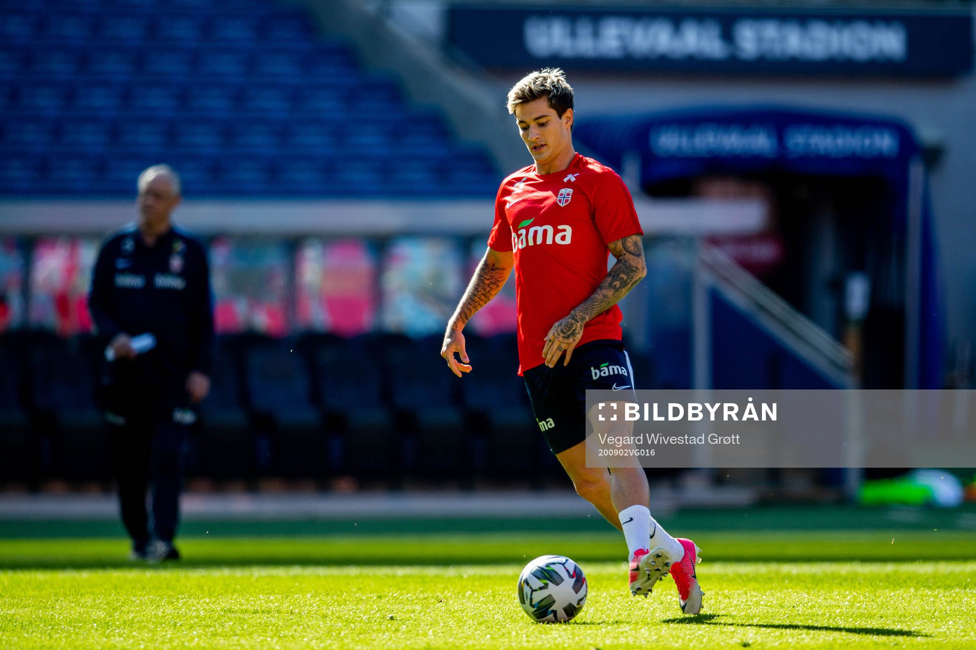 Mathias Normann of the Norwegian national football team