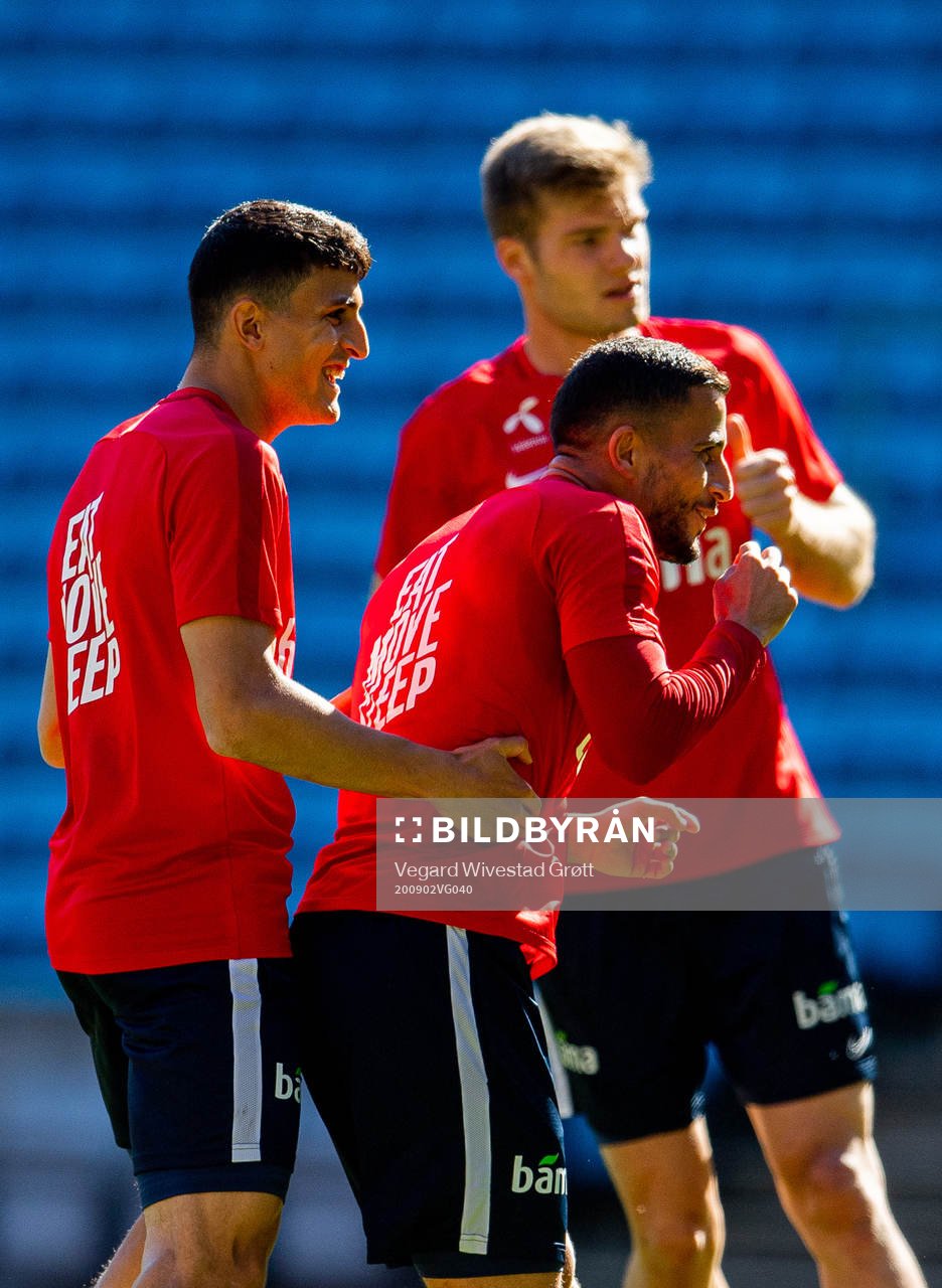 Mohamed «Moi» Elyounoussi and Omar Elabdellaoui of the