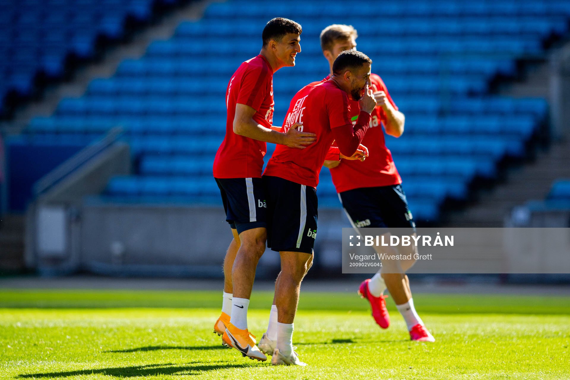 Mohamed «Moi» Elyounoussi and Omar Elabdellaoui of the