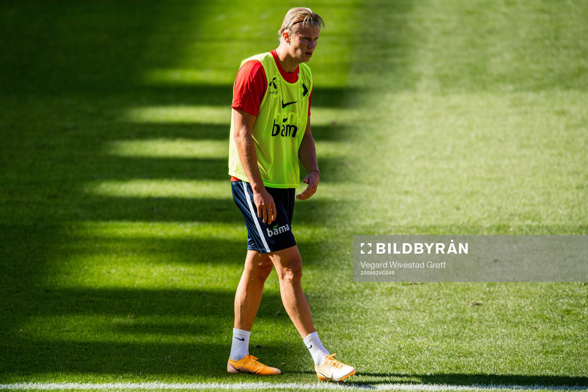Erling Braut Haaland of the Norwegian national football team