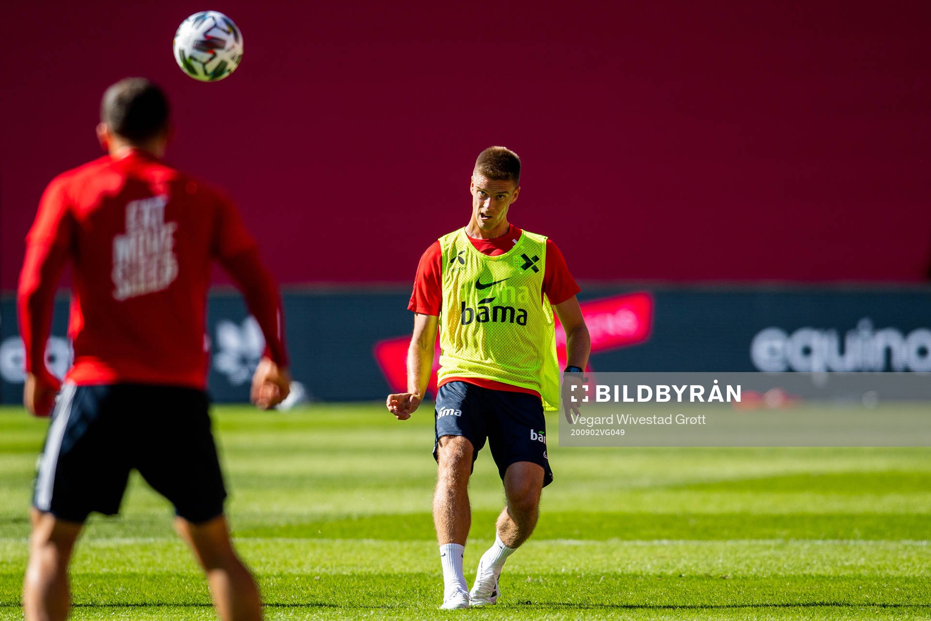 Markus Henriksen of the Norwegian national football team