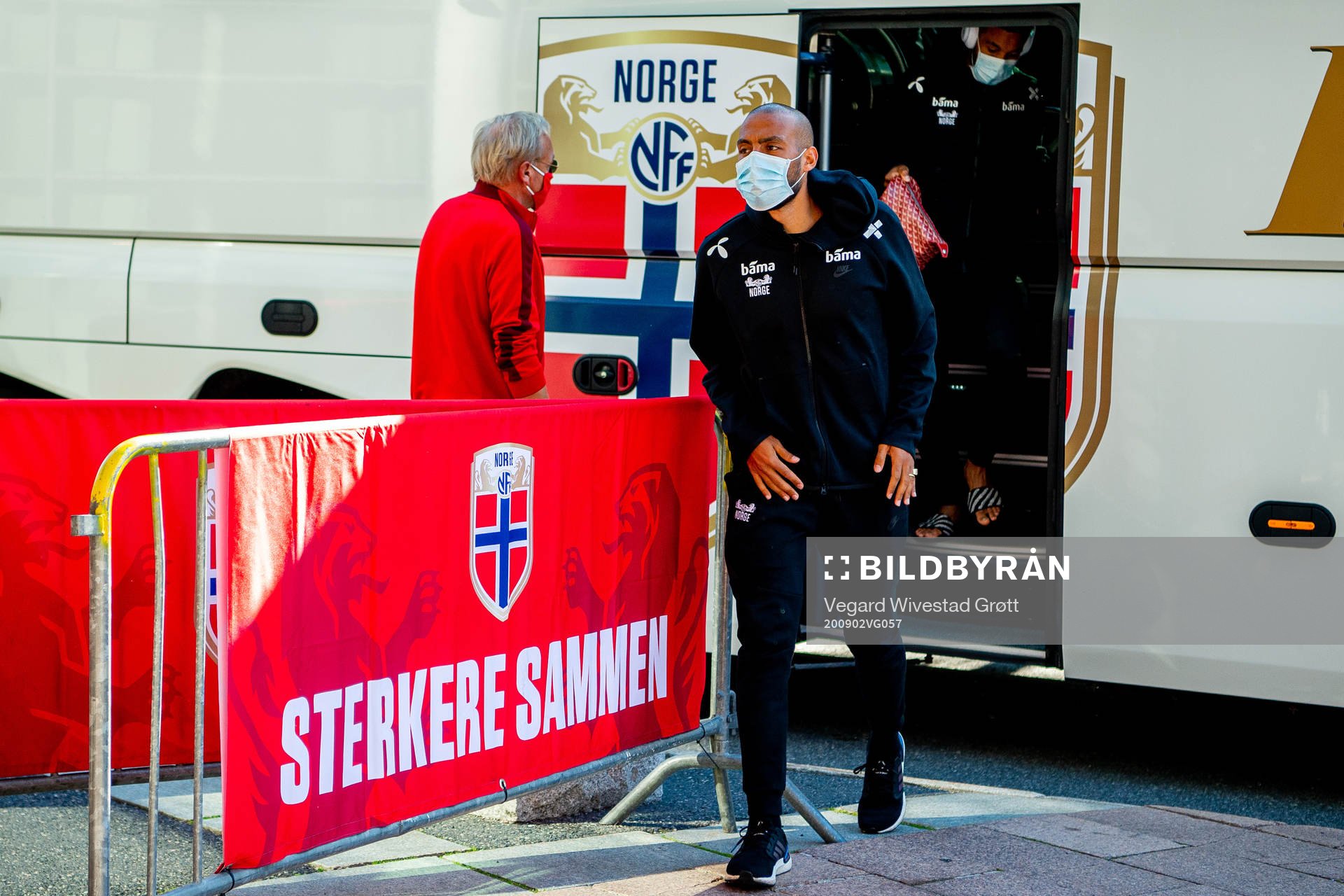Haitam Aleesami of the Norwegian national football team