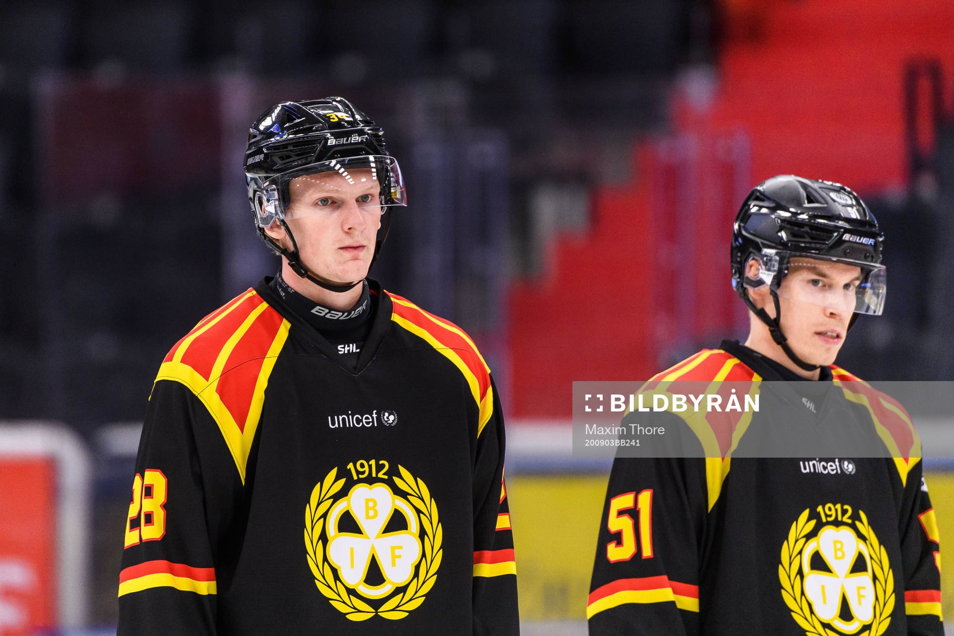 Brynäs Oskar Kvist och Tomi Sallinen