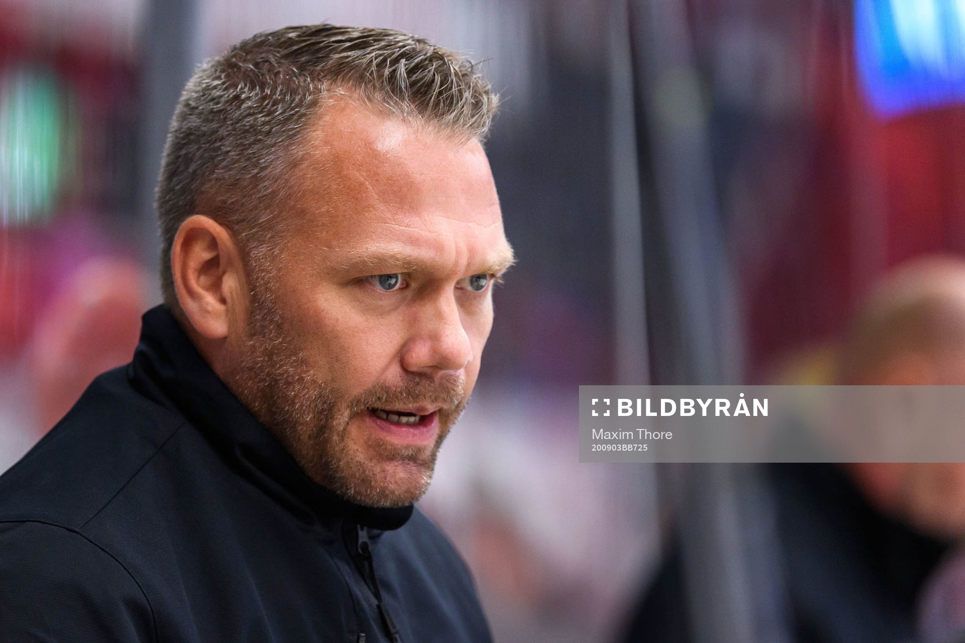 Brynäs assisterande tränare Mikael Holmqvist