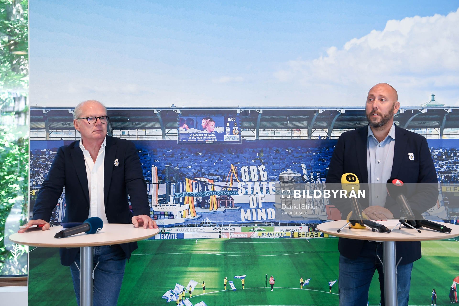 IFK Göteborgs ordförande Mats Engström och