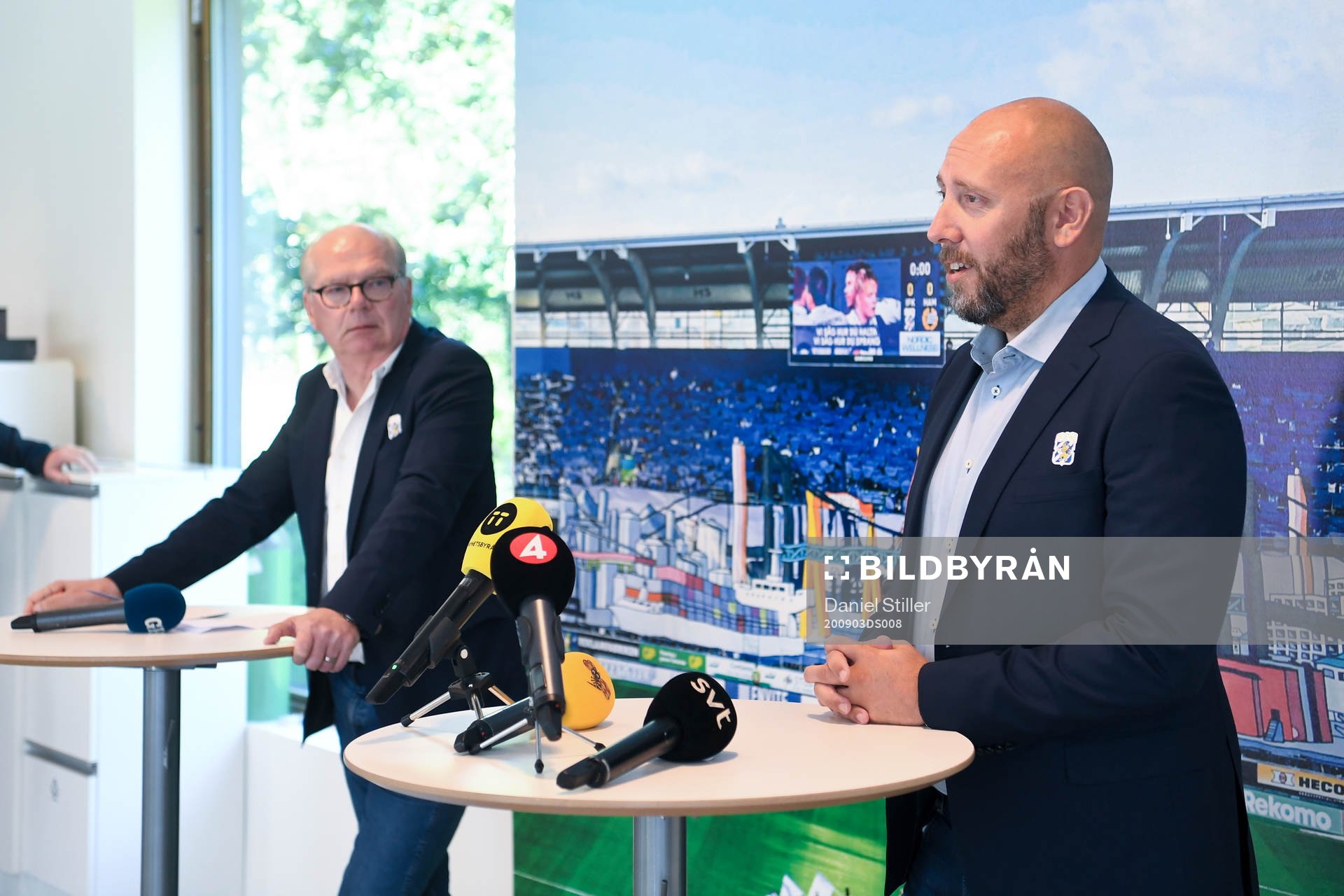 IFK Göteborgs ordförande Mats Engström och