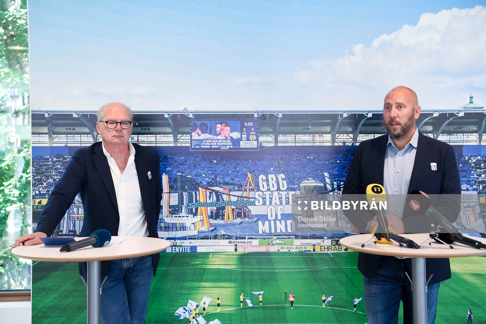 IFK Göteborgs ordförande Mats Engström och