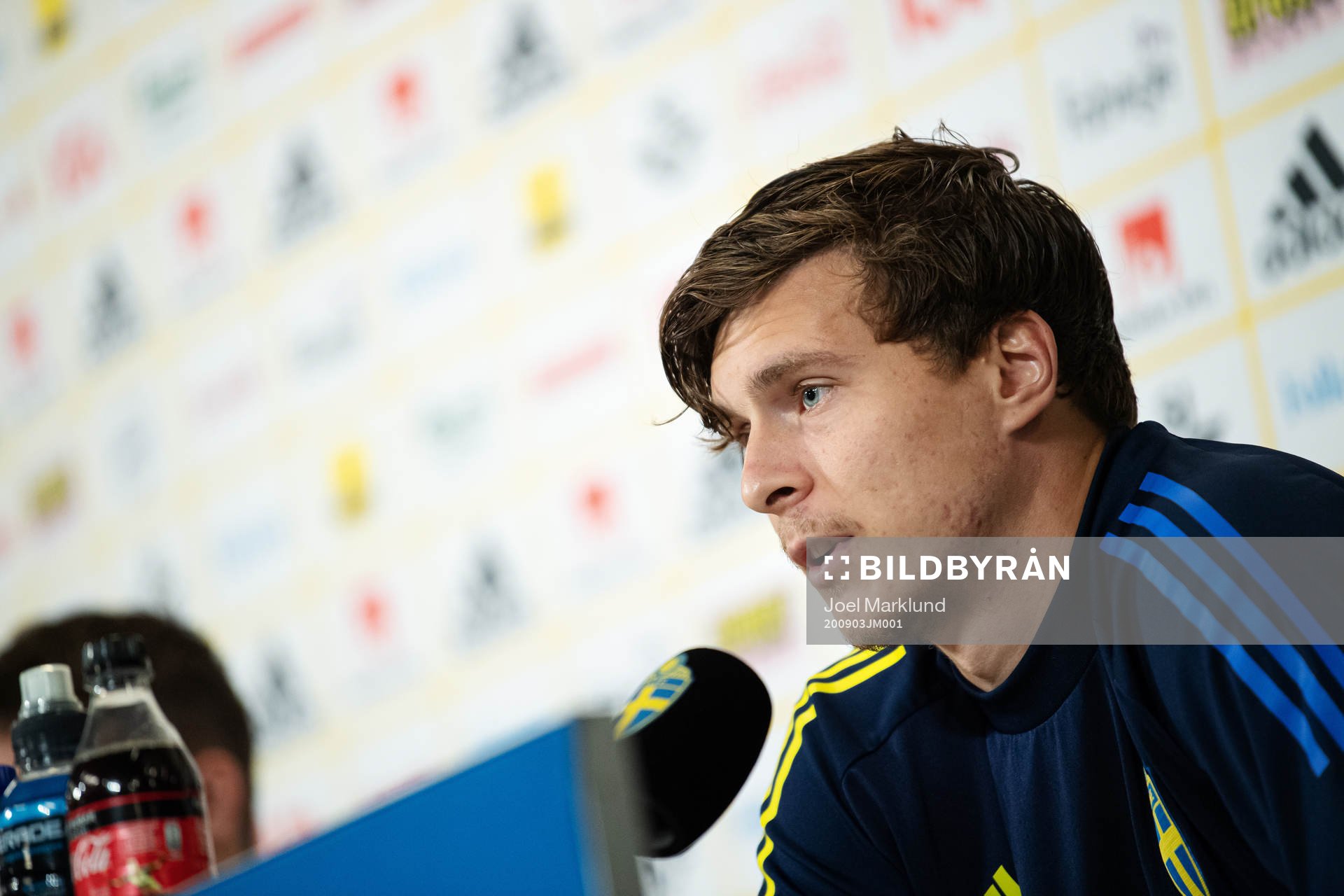 Victor Nilsson Lindelöf of the Swedish national football