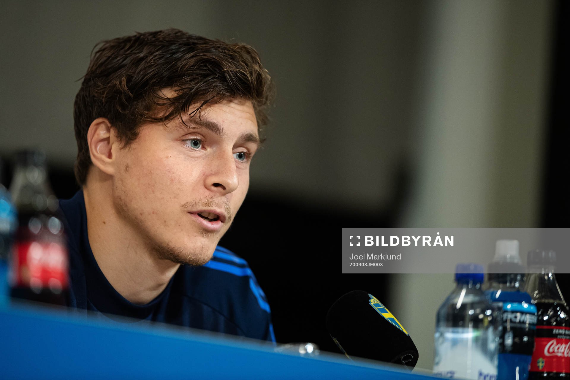 Victor Nilsson Lindelöf of the Swedish national football