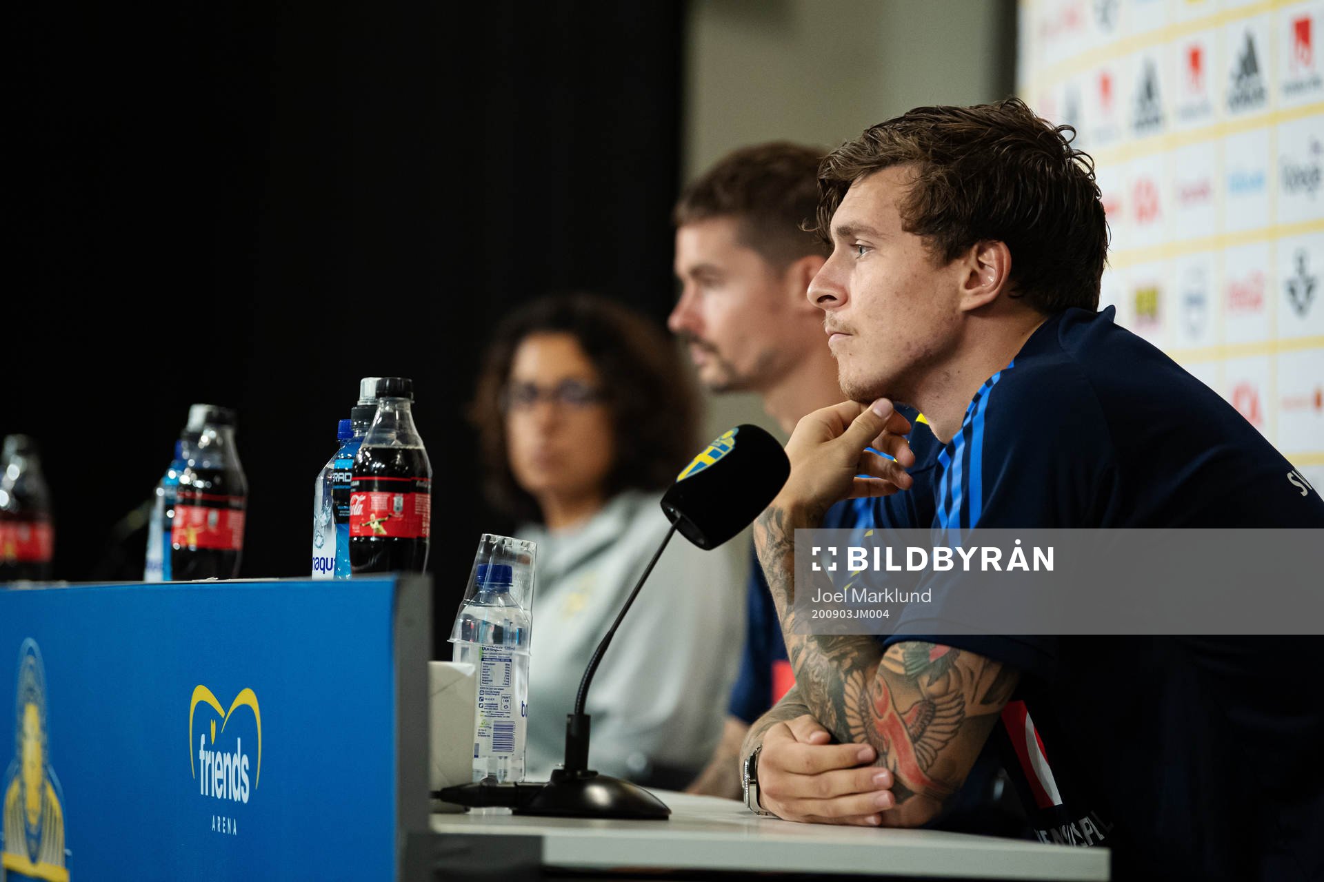 Victor Nilsson Lindelöf of the Swedish national football
