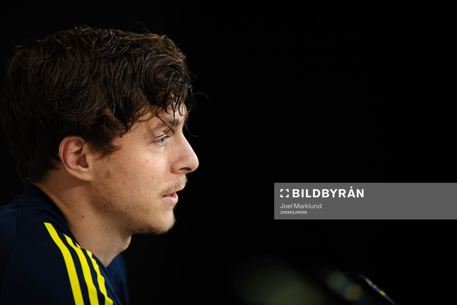 Victor Nilsson Lindelöf of the Swedish national football