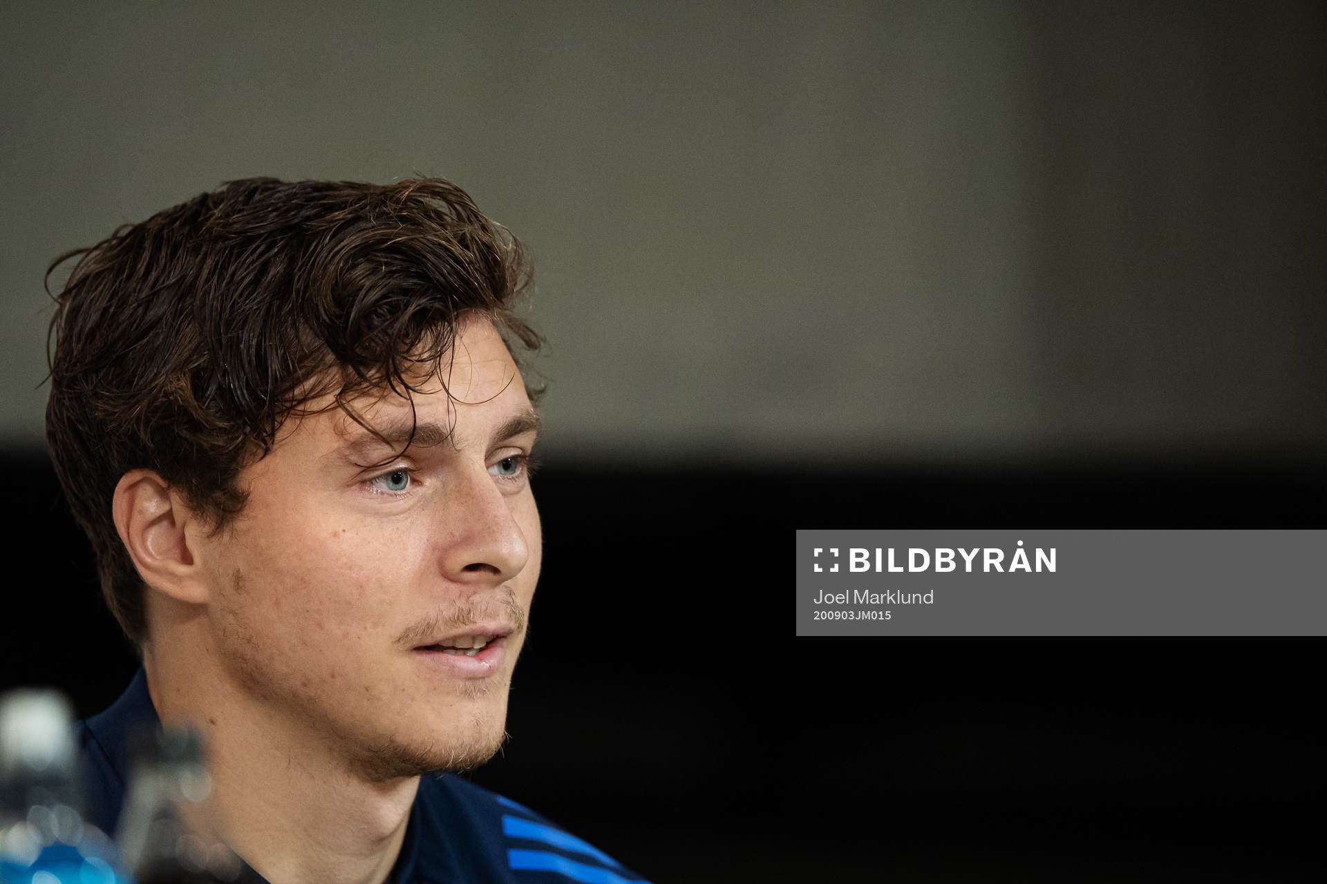 Victor Nilsson Lindelöf of the Swedish national football