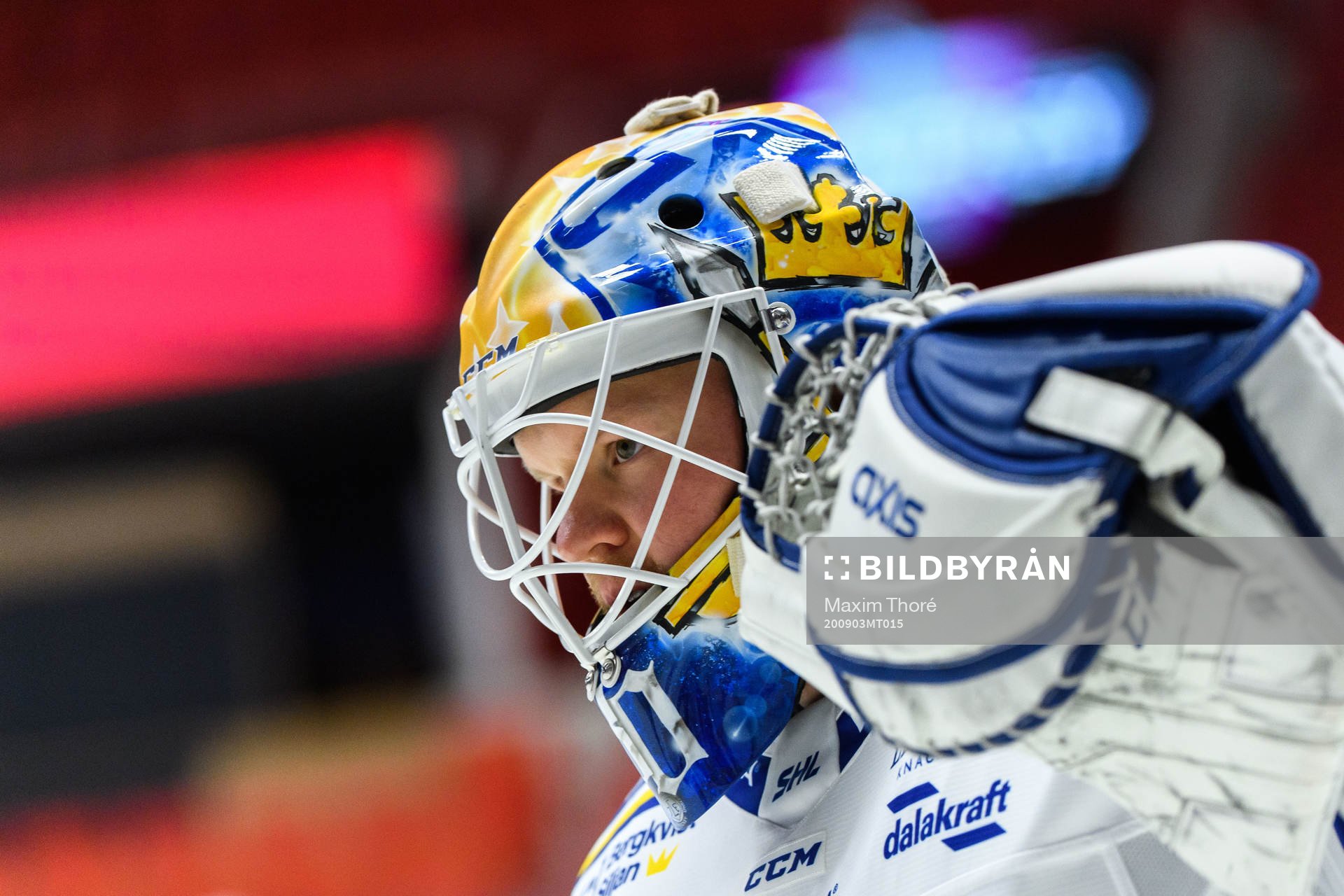 Leksands målvakt Janne Juvonen