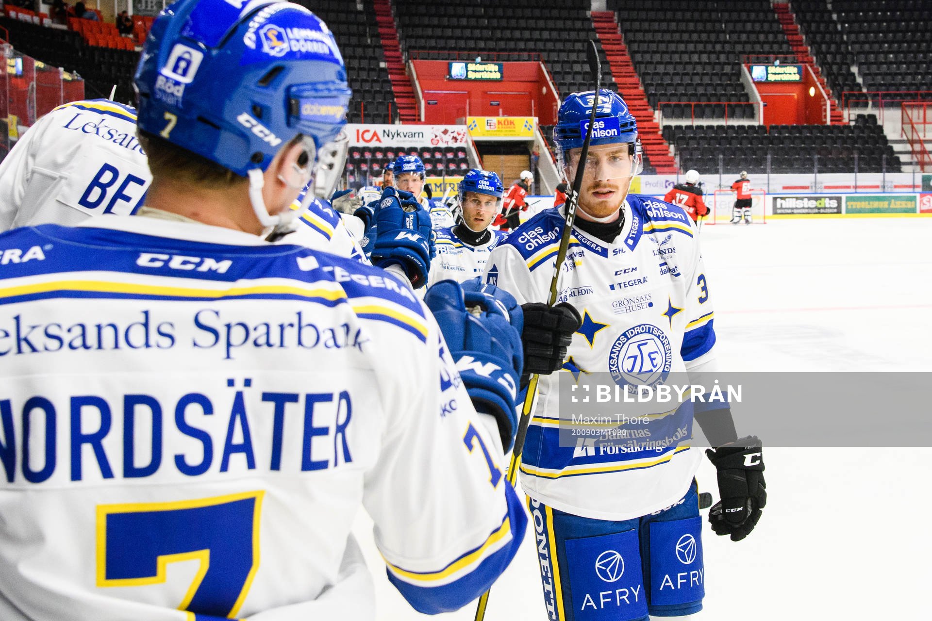 Leksands Peter Cehlarik jublar