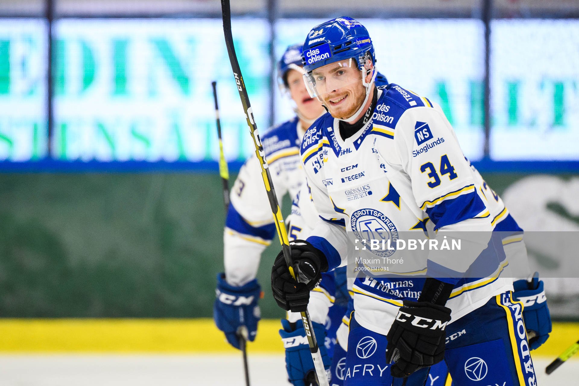 Leksands Peter Cehlarik jublar