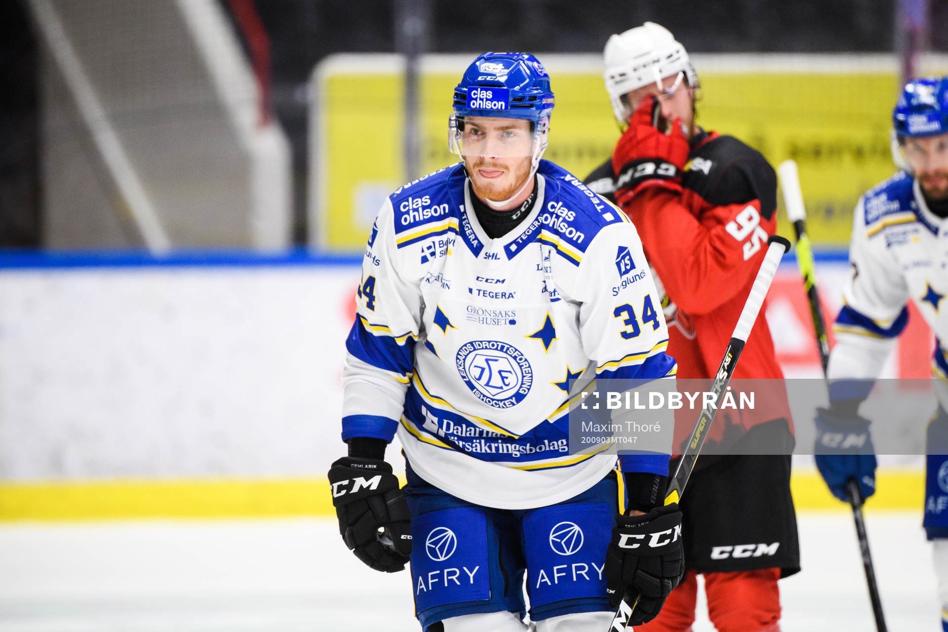 Leksands Peter Cehlarik jublar