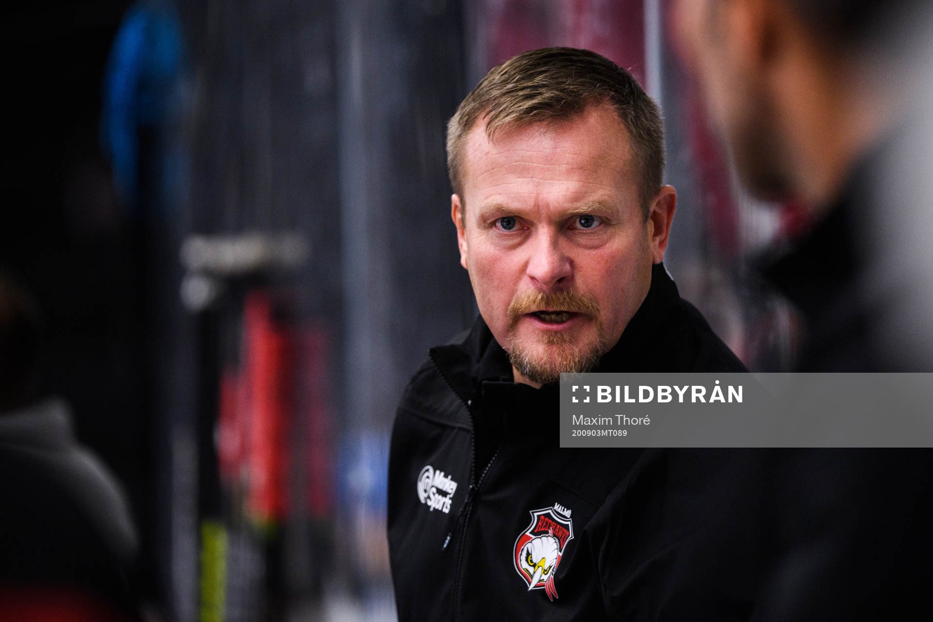 Malmö Redhawks tränare Joakim Fagervall