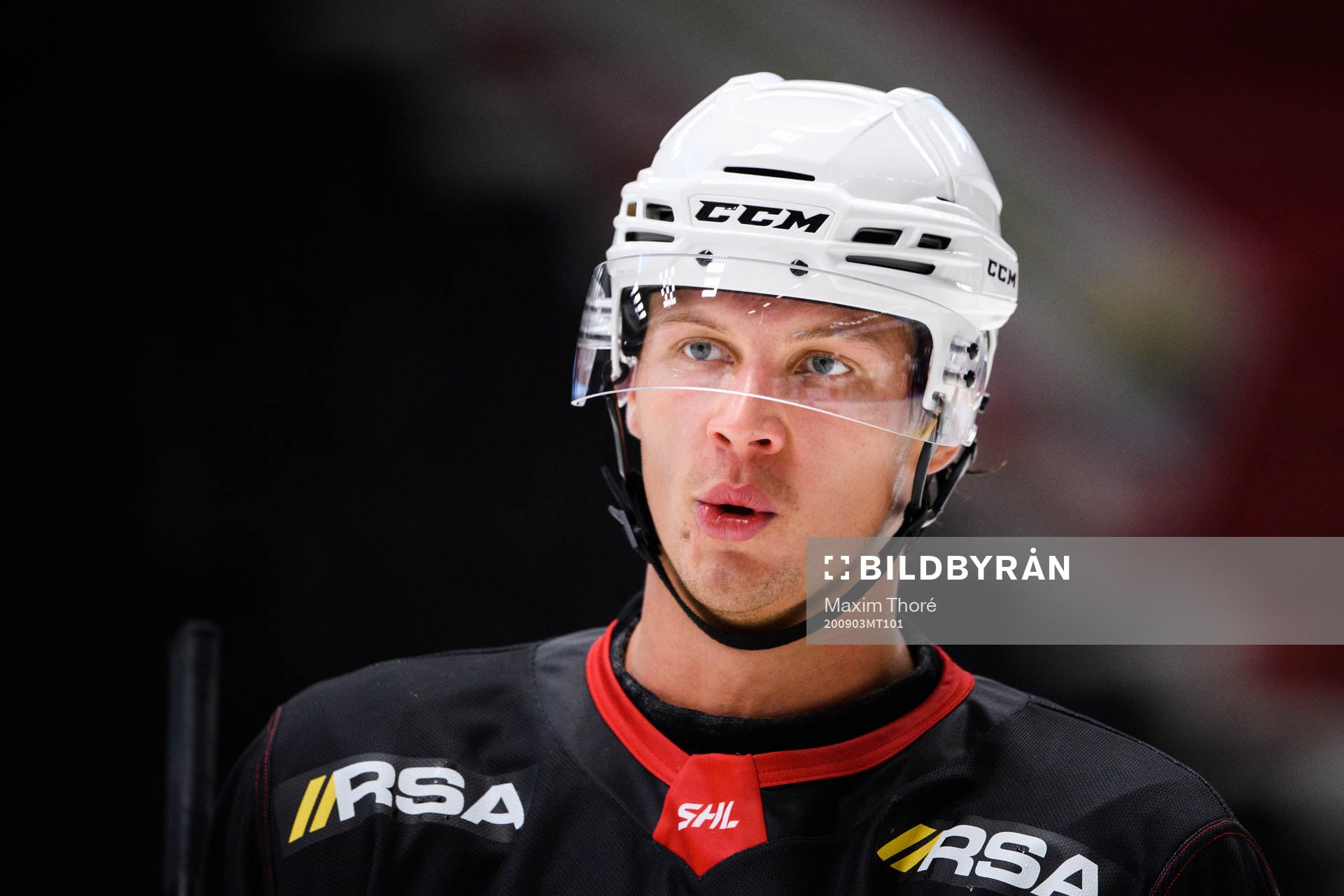 Malmö Redhawks Adam Ollas Mattsson