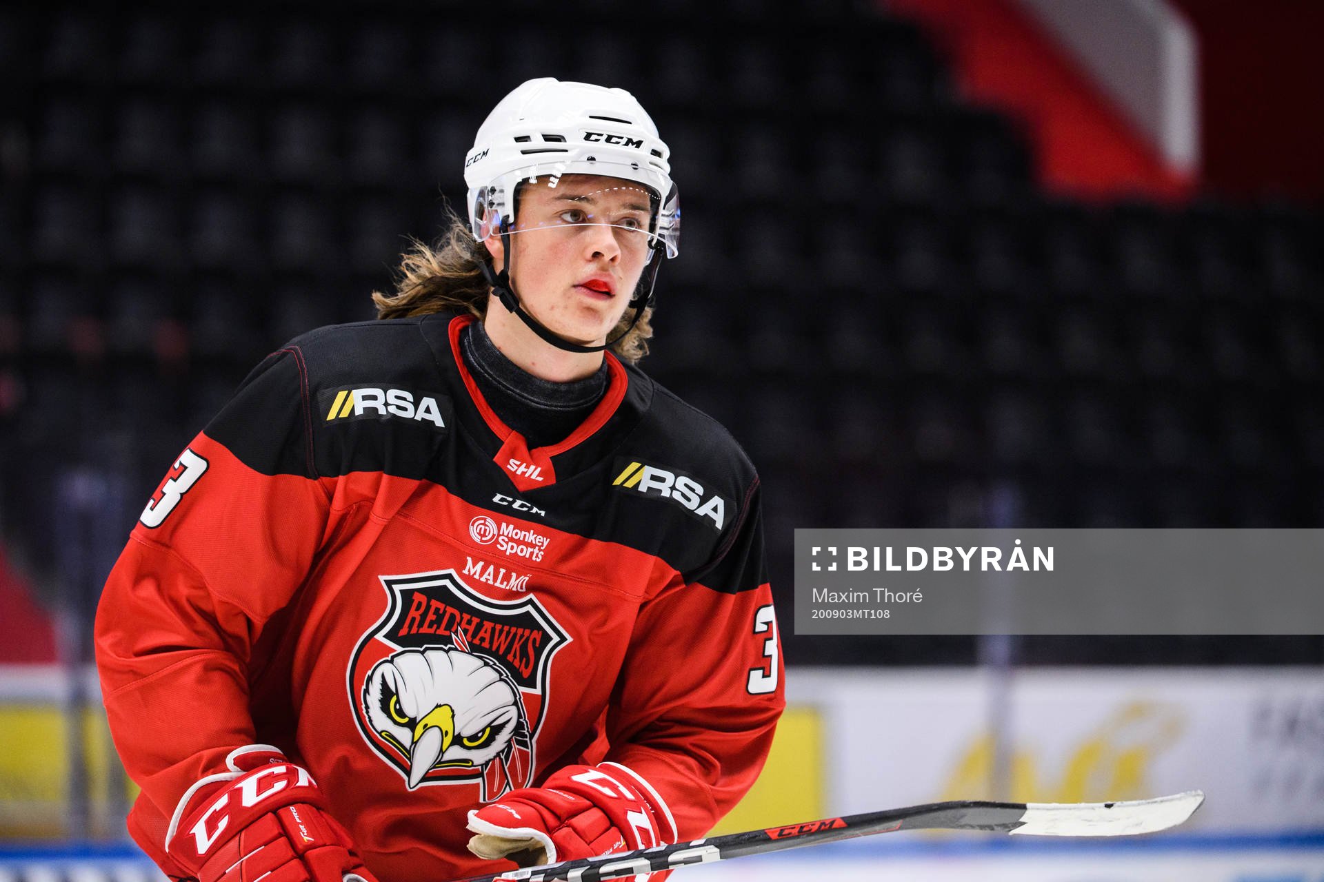 Malmö Redhawks Malte Setkov