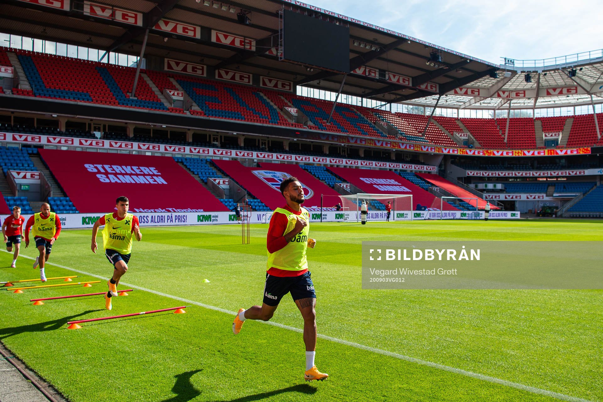 Joshua King of the Norwegian national football team