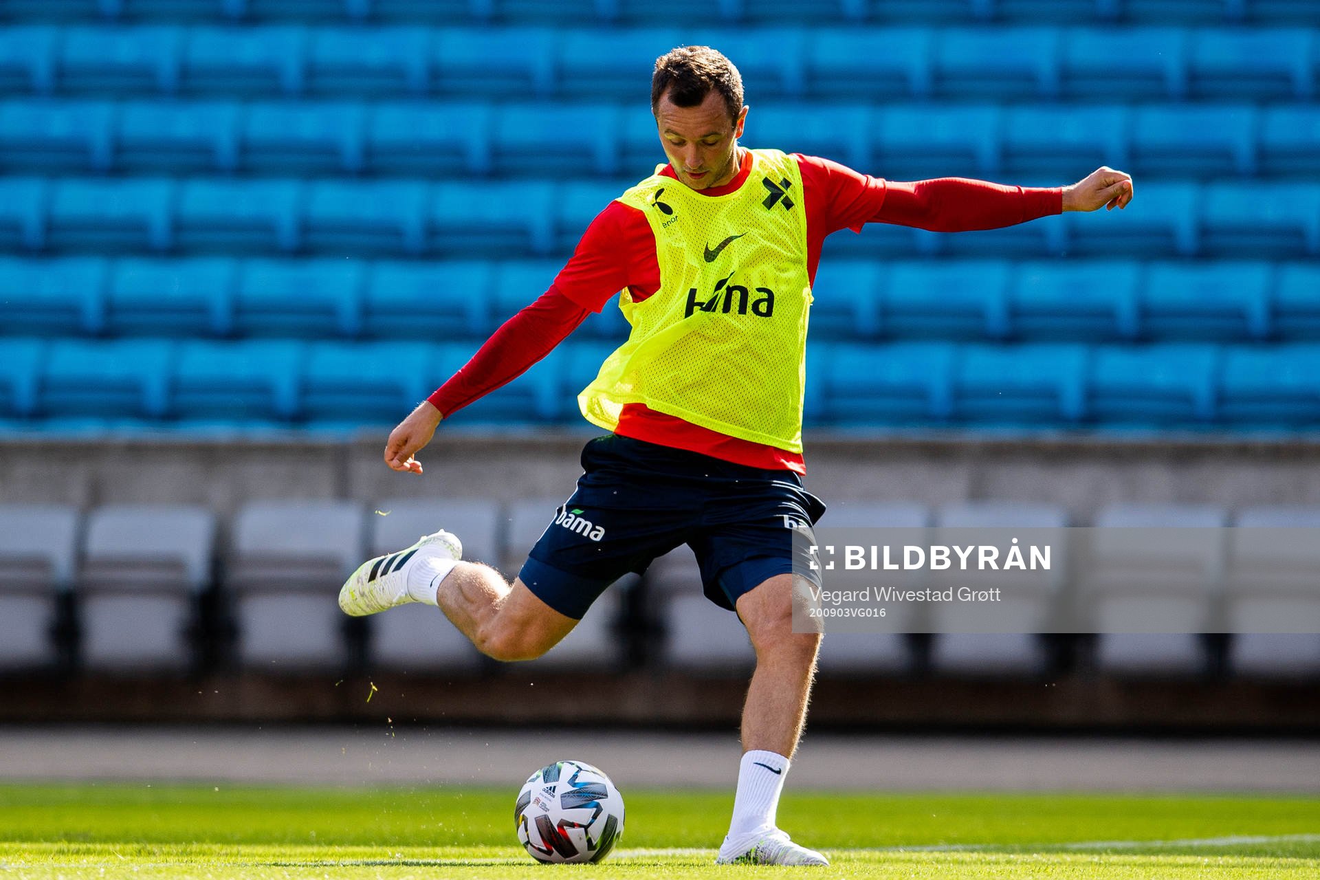 Even Hovland of the Norwegian national football team