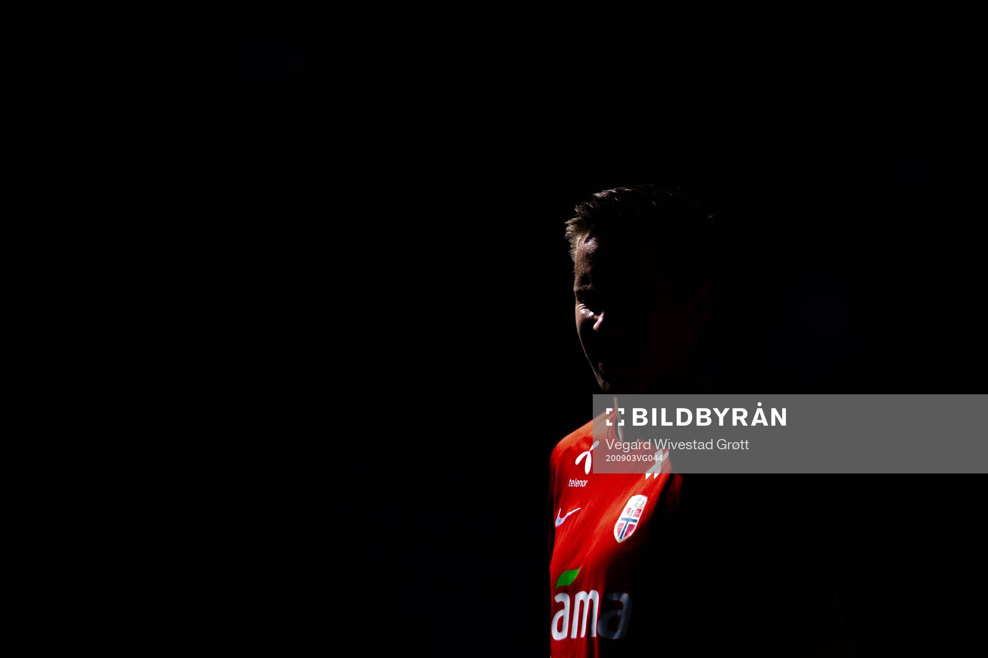 Stefan Johansen of the Norwegian national football team