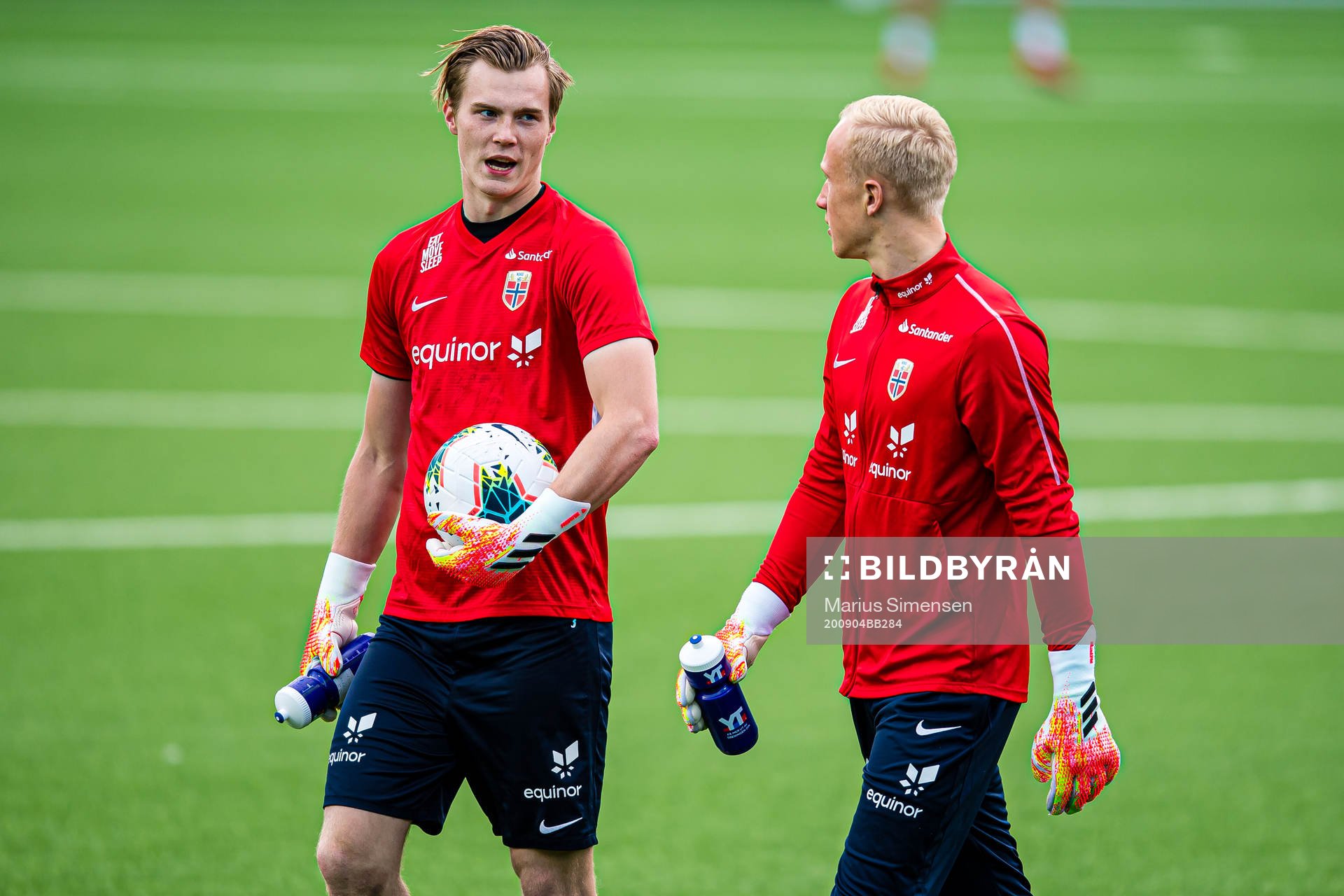 Goalkeeper Kristoffer Klaesson of Norway