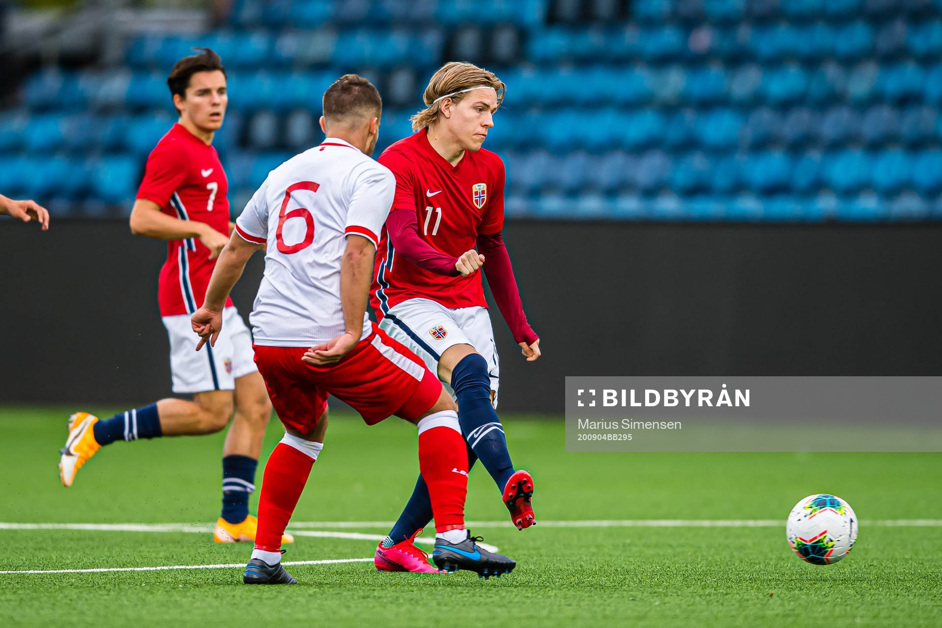 Jens Petter Hauge of Norway