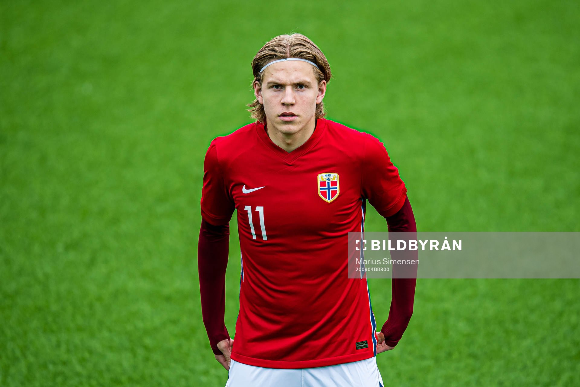 Jens Petter Hauge of Norway