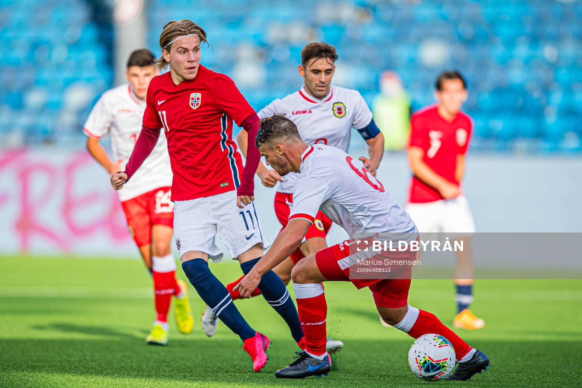 Jens Petter Hauge of Norway