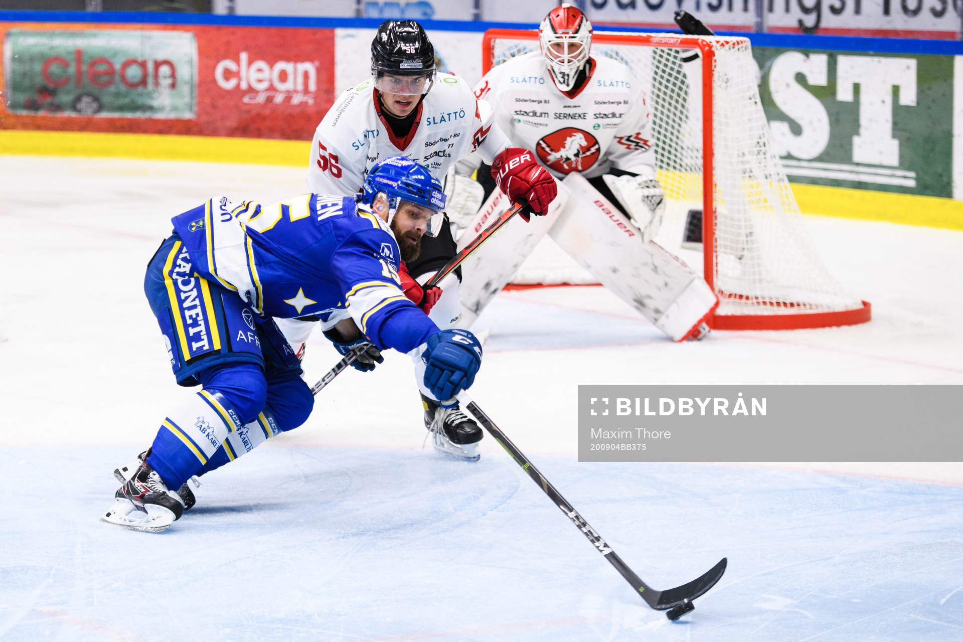 Leksands Otto Paajanen och Vita Hästens Albert Lyckåsen