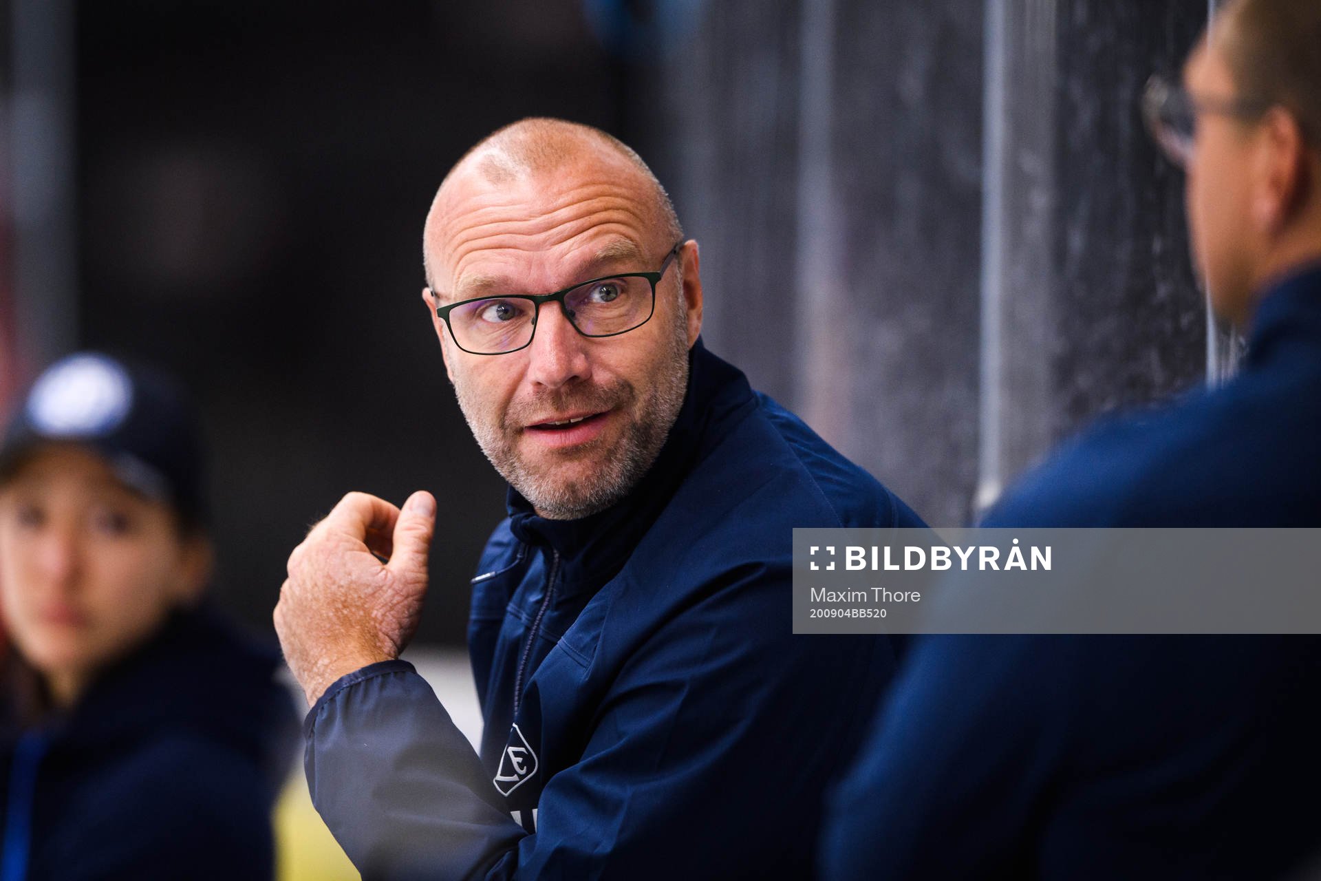 Leksands assisterande tränare Fredrik Hallberg