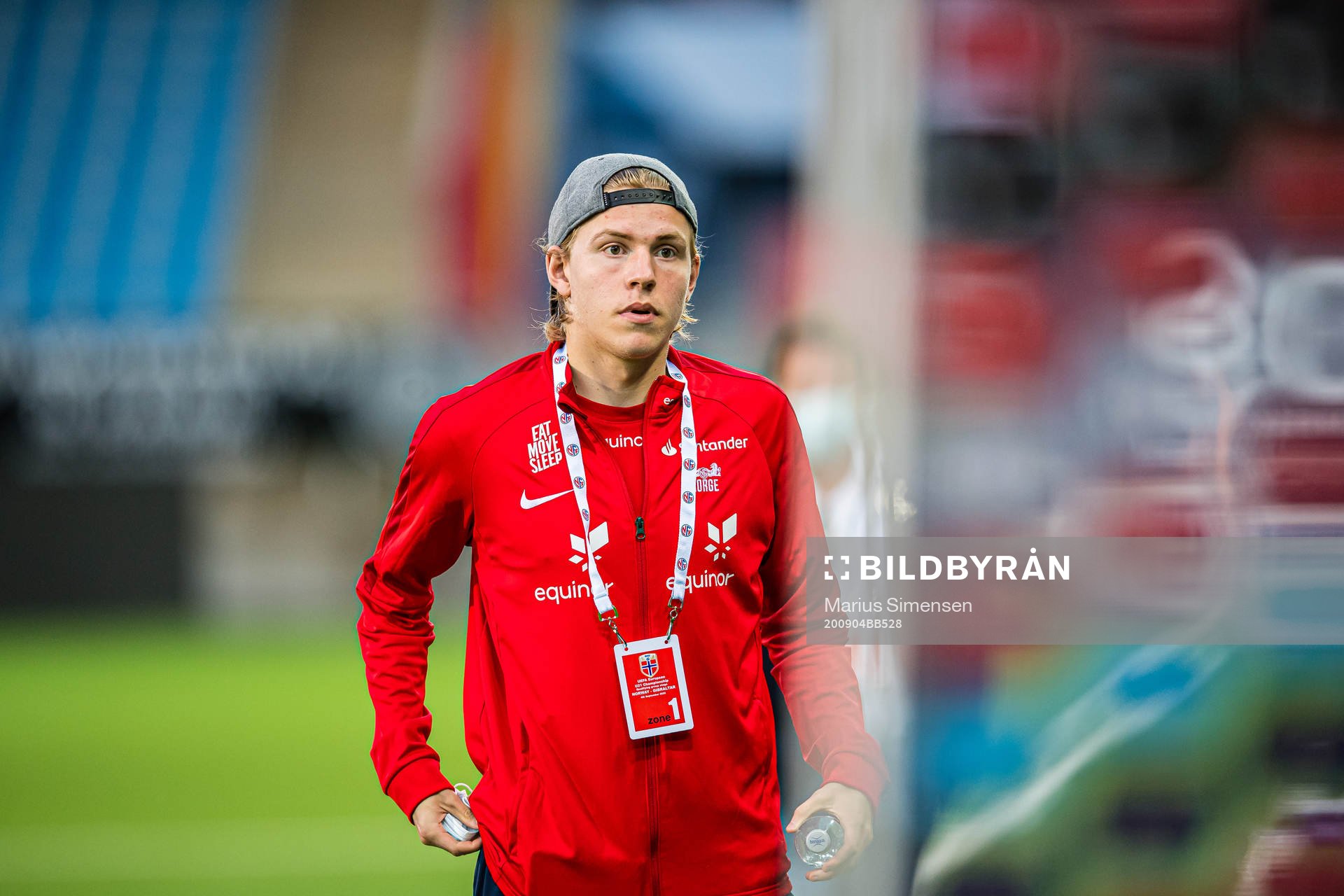 Jens Petter Hauge of Norway