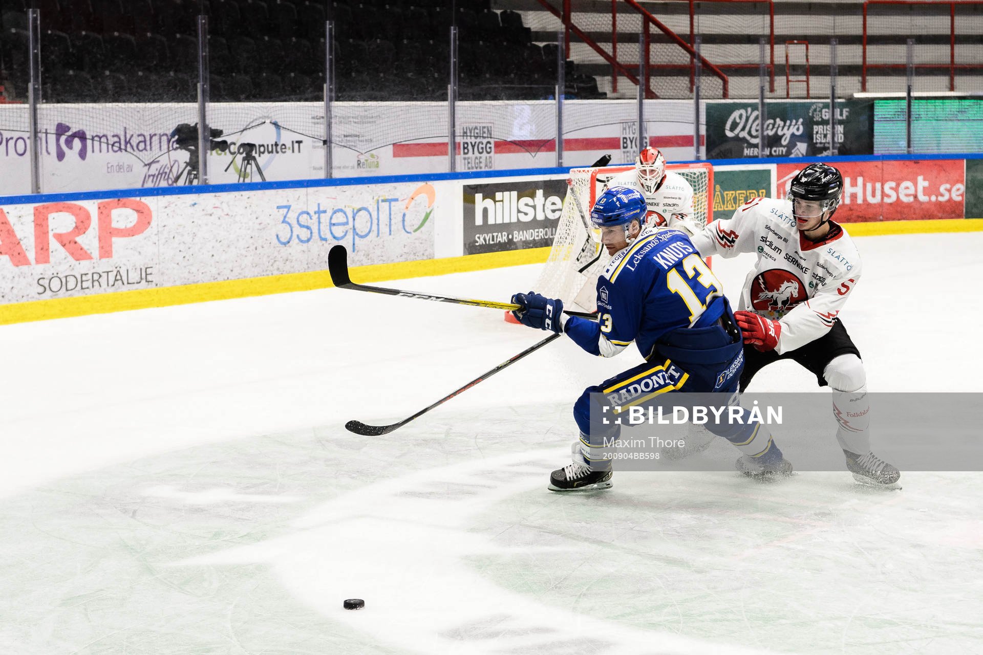 Leksands Jon Knuts och Vita Hästens Jakob Stöffling