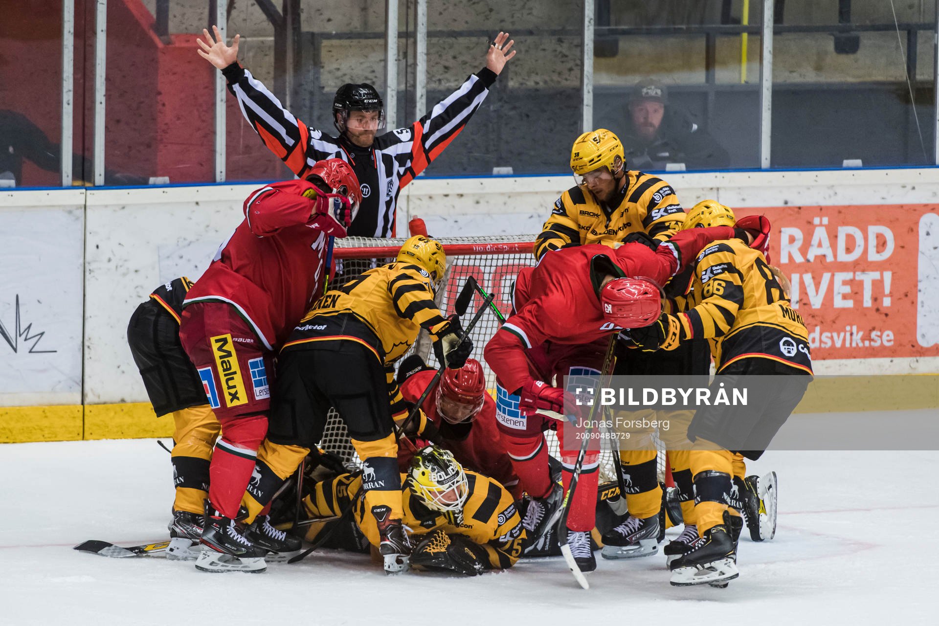 Skellefteås målvakt Arvid Söderblom