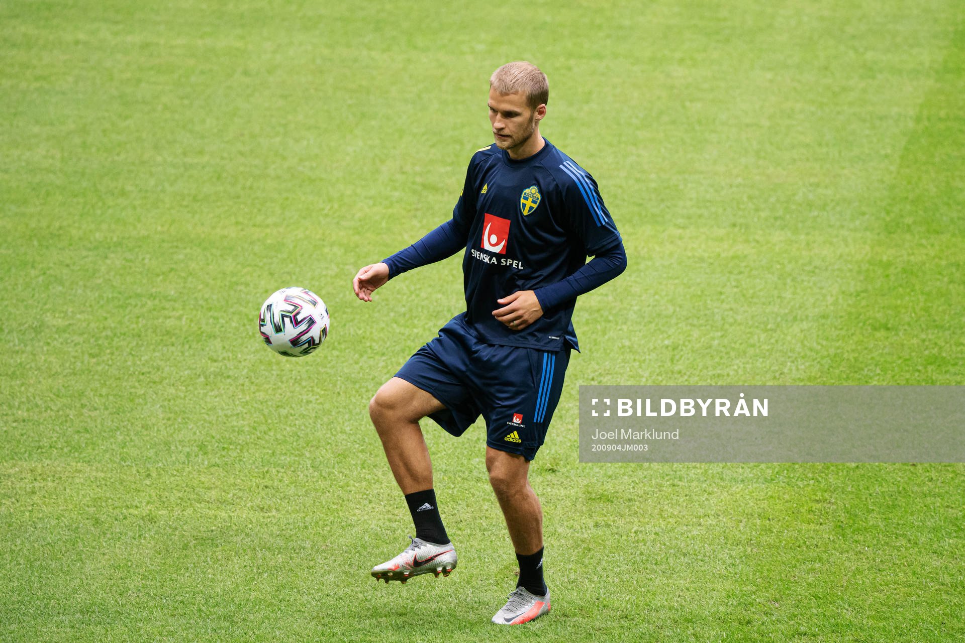 Sebastian Andersson of the Swedish national football team